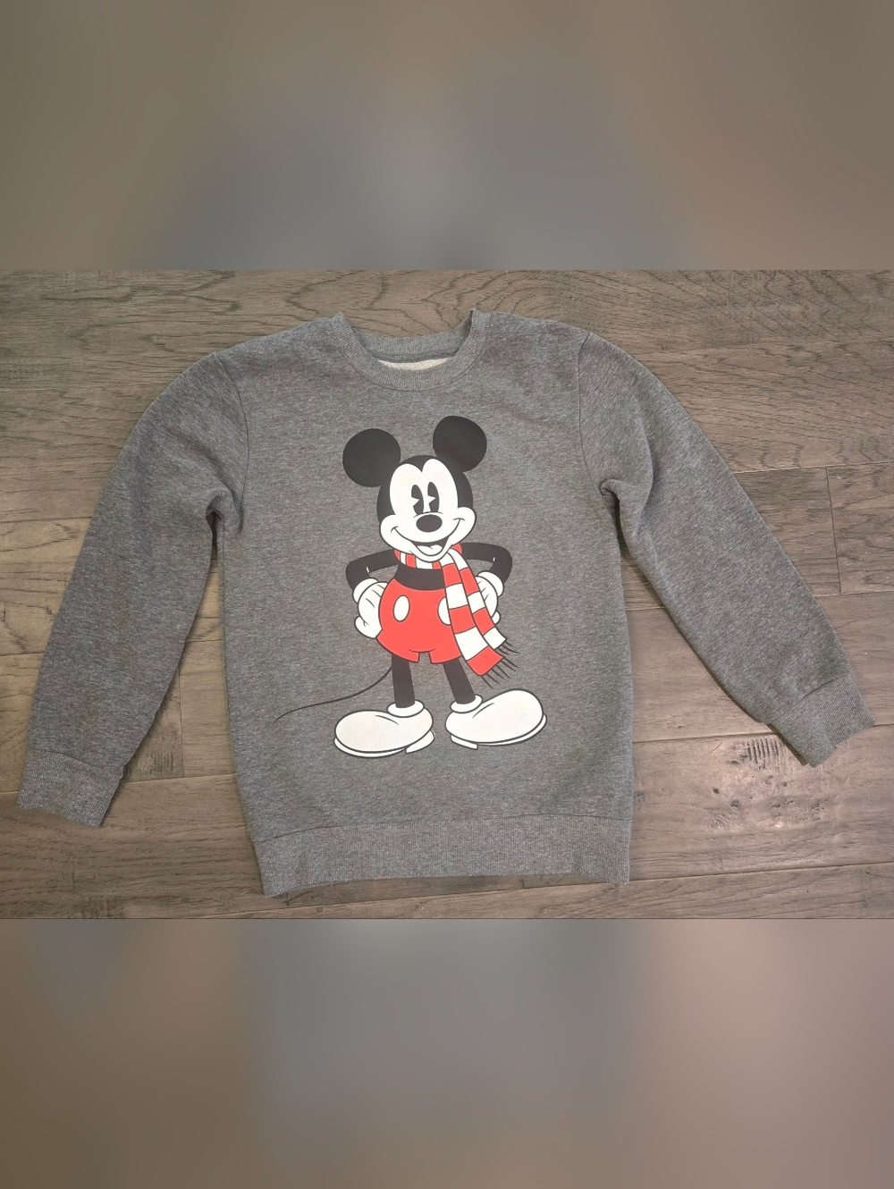 Mickey Mouse Disney Sweatshirt - Kids Grey